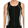 thumbnail image 1 of SHCKE Men Waist Trainer Vest Hot Tank Top Weight Loss Shapewear Zipper Sauna Sweat Body Shaper Workout Shirt, 1 of 5