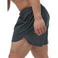 thumbnail image 1 of SHCKE Men's Running Shorts Athletic Casual Beach Shorts Active Gym Shorts with Pockets, 1 of 5