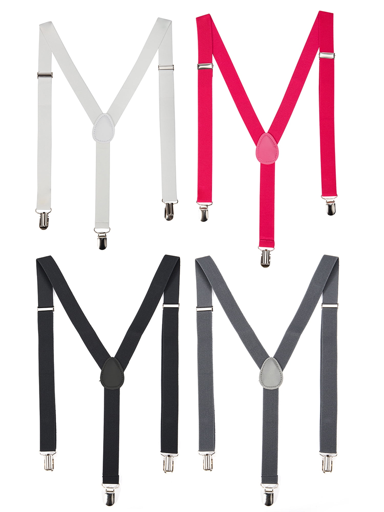 White Suspenders - Walmart.com
