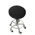 thumbnail image 1 of SHCKE Office Chair Cover Stretchable Computer Chair Seat Slipcovers Elastic Seat Cover Dining Kitchen Chair Protective Cover Round Bar Stool Seat Covers for Office Chairs, Dining Room Chairs, 1 of 5
