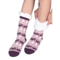 thumbnail image 1 of SHCKE Plush Slippers Carpet Socks Thick Fuzzy Slipper Socks Anti-Skid Floor Socks Christmas Gift Fleece Lining Home Socks Winter Warm Soft Slipper Socks, 1 of 7