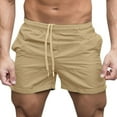 thumbnail image 1 of SHCKE Running Athletic Shorts Workout Shorts Fitness Sports Shorts Gym Training Shorts Workout Sports Shorts Quick Dry Athletic Workout Gym Shorts, 1 of 2