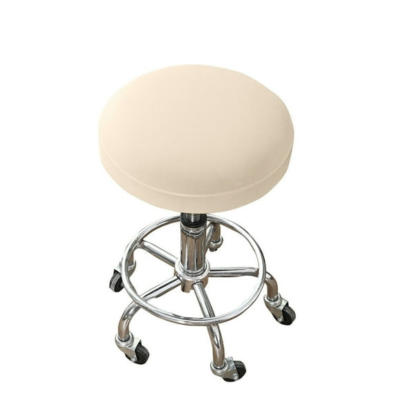 SHCKE Stool Covers Round Stretch Round Bar Stool Covers Dustproof Stool Seat Slipcover Stretchable Computer Chair Seat Slipcovers Elastic Desk Seat Cover Chair Protective Cover