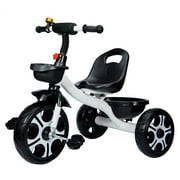 SHCKE Toddlers Tricycles Outdoor Kids Trikes for 3 4 5 Years Old Boys Girls Children Tricycles with Storage Basket and Bell Birthday Gifts for Toddlers Kids