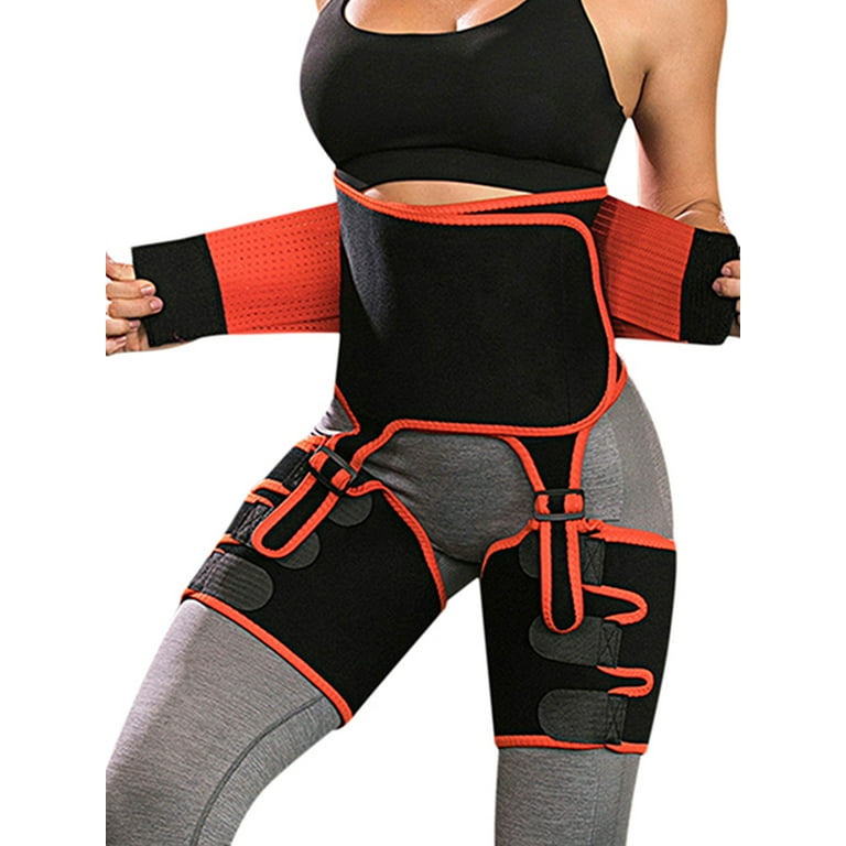 Waist trainer with thigh straps new arrivals