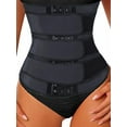 thumbnail image 1 of SHCKE Waist Trimmer Belt Sweat Wrap Tummy Toner Low Back Support Abdominal Trainer, 1 of 6