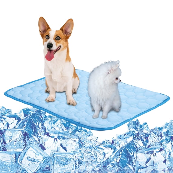 SHCKE Washable Dog Mat Summer Blanket Breathable Pet Crate Pad Portable Mat Breathable Pet Blanket Comfort for Cats and Dogs Home