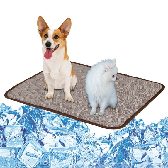 SHCKE Washable Dog Mat Summer Blanket Breathable Pet Crate Pad Portable Mat Breathable Pet Blanket Comfort for Cats and Dogs Home