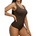 thumbnail image 1 of SHCKE Women's Bodysuits Ribbed Sleeveless Tops Shapewear Bodysuits Women Slimming Bodysuits Shapewear Tops Camisole Jumpsuit Sleeveless Shapewear Tank Tops Bodysuits, 1/3 PACK, 1 of 8