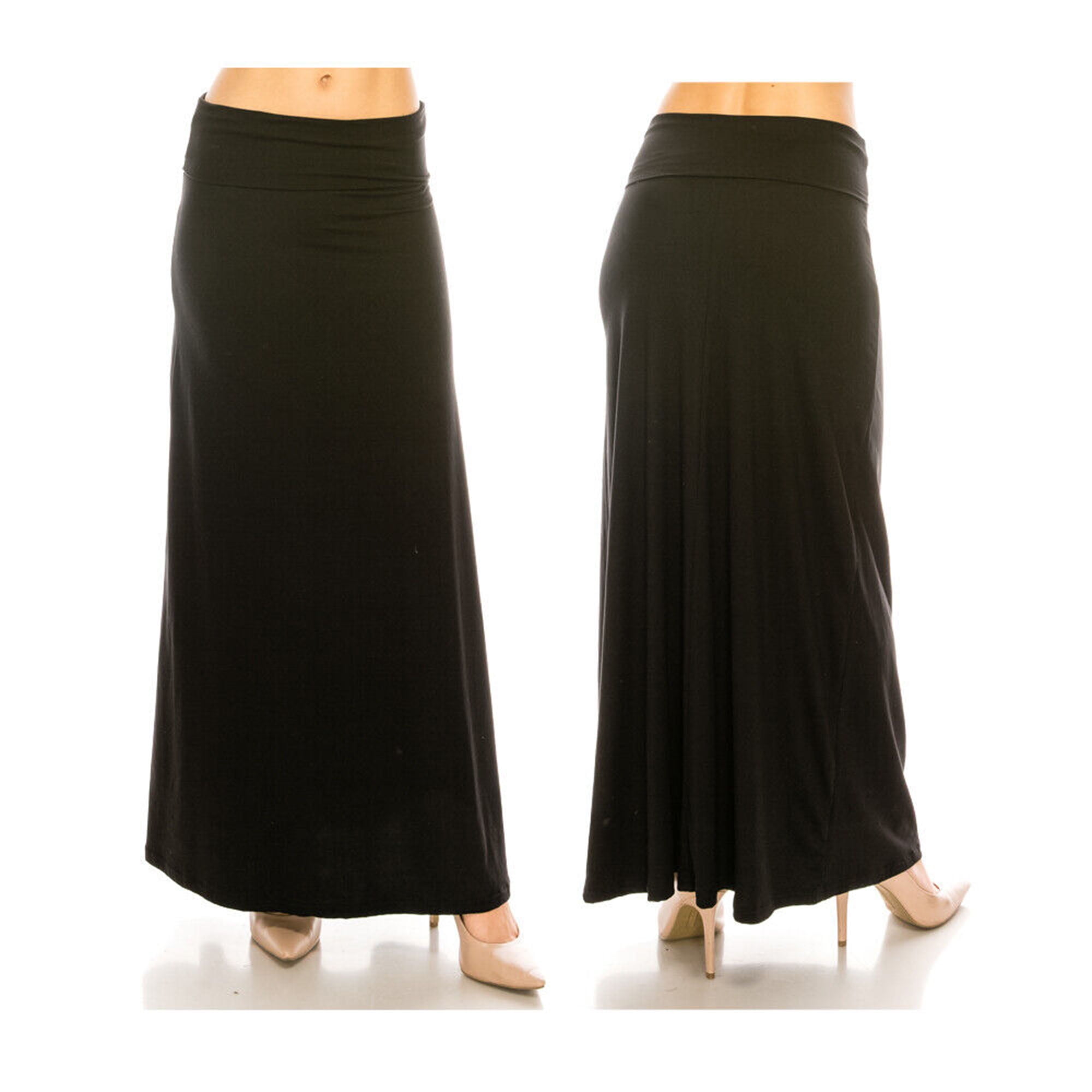 スカート 87MM [Mmlg W] NYLON LONG SKIRT 4XK328 Cargo Skirt Womens Solid Color High Waisted Summer Long