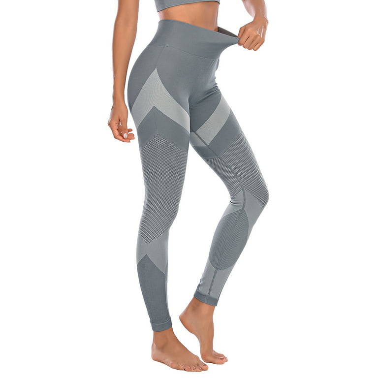 SHCKE Womens Seamless Leggings High Waisted Workout Tight Leggings Gym Yoga Pants  Tummy Control Sports Compression 