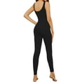 thumbnail image 1 of SHCKE Womens Tummy Control Shapewear One Piece Full Body Shaper Waist Slimming Bodysuit Yoga Ribbed Tank Top Jumpsuit Gym Sleeveless One Piece Jumpsuits, 1 of 8