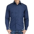 thumbnail image 1 of SHCKE Young Mens Regular Fit Long Sleeves Dress Shirts White Casual Business Formal Shirt, 1 of 6