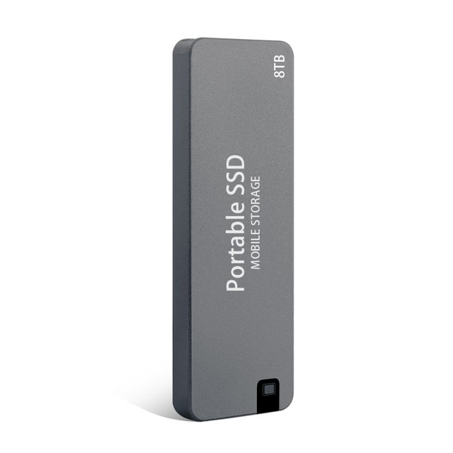SHDF Portable Hard Drive Gen2.0 BLACK8TB External SSD Storage Backup
