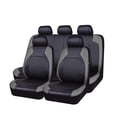 thumbnail image 1 of SHDNCYQ Car Seat Covers Full Set for BMW 4 Series F32 Coupe 2014 2015 2016 2017 2018 2019 2021,Front Rear Seat Protectors,Two-Tone Leather Splicing,High Elasticity Foam, 1 of 7