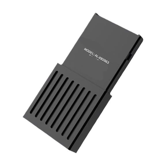 SHDNCYQ M.2 Hard Drive Expansion Card Enclosure for Xbox Series X/S - Black Plastic - 1 TB - 22mm - for Xbox Velocity Architecture (Just Expansion Card Enclosure)