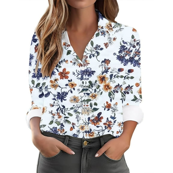 SHE IS My Items Lace Shirts for Women White Going out Tops for Women Fall Black Blouses for Women Dressy Womens Tunic Tops with Pockets