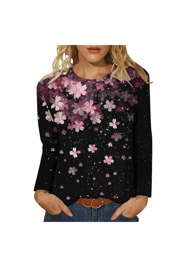 My Items Long Shirts for Women Trendy Womens Fall Tops Dressy Blouses for Women Elegant Evening Party Basic Oversized Graphic Tees for Women