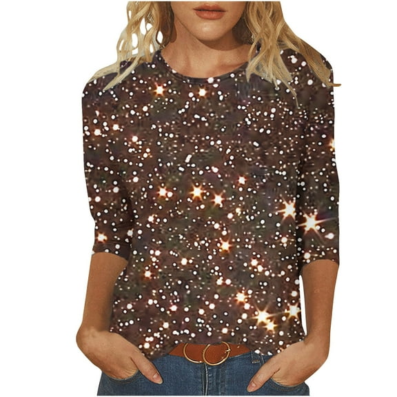 SHE IS My Items Womens Long Sleeve V Neck T Shirts Cotton V Neck Tops for Women Work Blouses for Women Casual Tunics for Women 2025 Plus Size