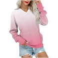 thumbnail image 1 of SHE IS Oversized Sweatshirt for Women White Womens Oversized Hoodie Zip up Pullover Hoodie Y2k Plus Size Tops for Women Purple My Orders Placed, 1 of 4