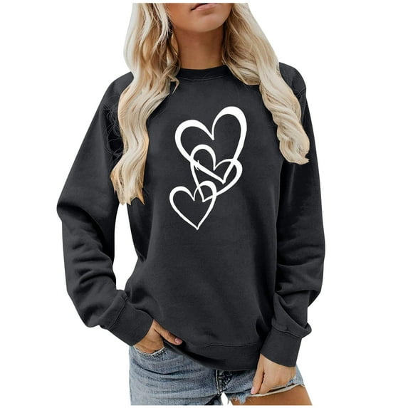 SHE IS Sweatshirt for Women Crewneck Fall Hoodie for Women 2025 Tunic Sweatshirts for Women Striped Fashion Tops for Women Dressy My Orders Placed