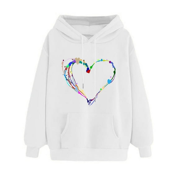 SHE IS Sweatshirts for Women Plus Size Oversized Hoodies for Women Trendy Pullover Hoodie Women Crew Neck Tops for Women Loose My Orders Placed