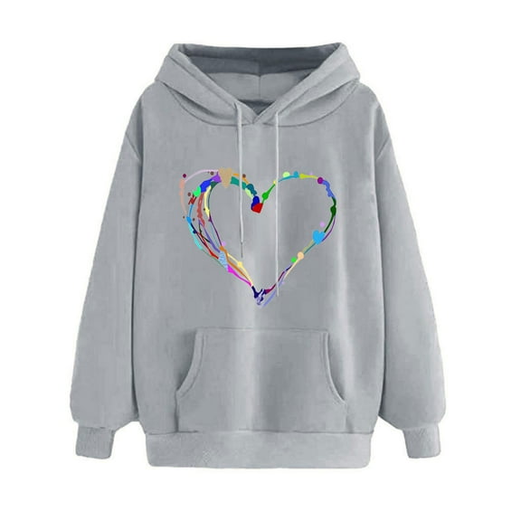 SHE IS White Sweatshirt Women Hoodie Hoodies for Women Trendy Summer Pullover Hoodie Graphic Tops for Women Trendy Fall Y2k My Orders Placed