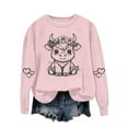 thumbnail image 1 of SHE IS Womens Sweatshirts Trendy Zip up Hoodies for Women Trendy Print Pullover Hoodie Y2k Womens Long Sleeve Tops Casual Dressy My Orders Placed, 1 of 5