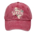 thumbnail image 1 of SHE'S FROM TEXAS I CAN TELL Baseball Cap Classic Adjustable Unisex Low Profile Curved Brim Hat for Men Women Daily Wear, 1 of 7