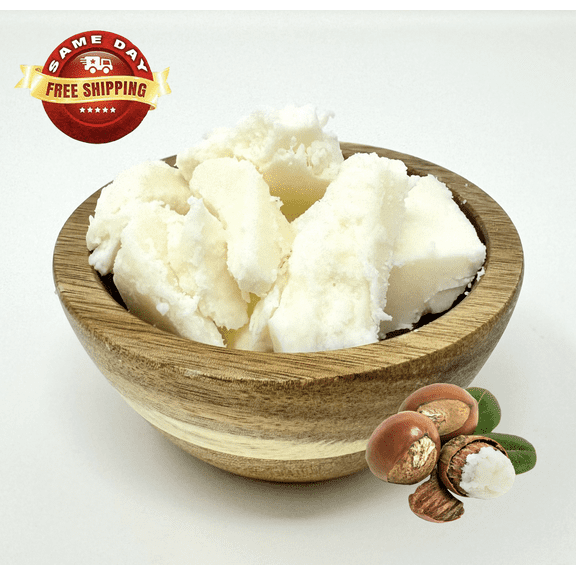 SHEA BUTTER REFINED ORGANIC RAW COLD PRESSED GRADE A GHANA 100% PURE 23 LB