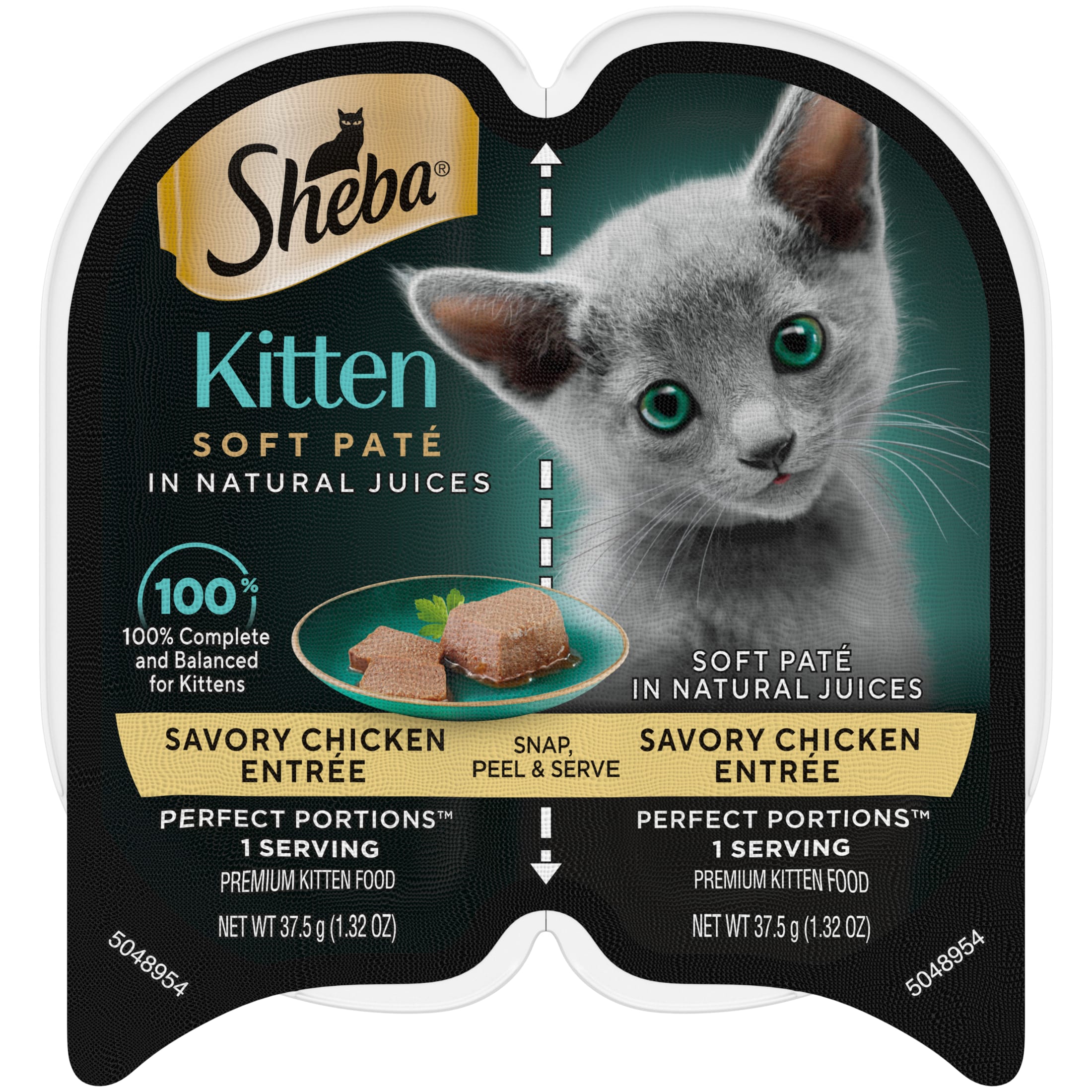 SHEBA PERFECT PORTIONS Wet Kitten Food Chicken Pat Entr e Single 2 