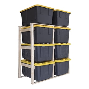 Storage Rack For 27 Gallon Totes