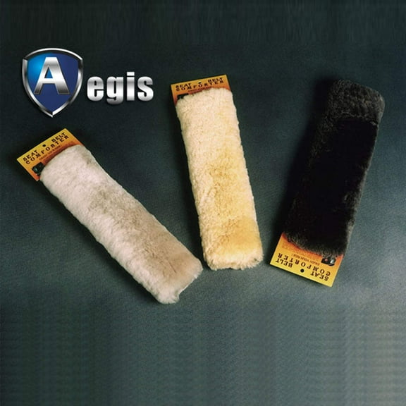 SHEEPSKIN SEAT BELT COVER