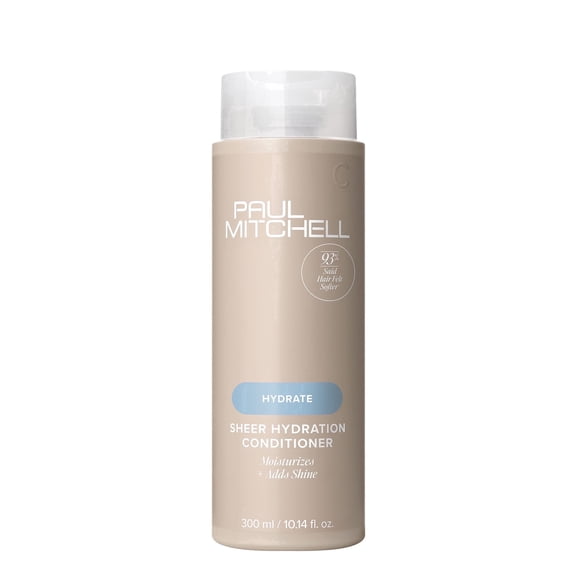 Paul Mitchell Sheer Hydration Conditioner, Moistures + Adds Shine, For Dry Hair, 10.14 Fl Oz