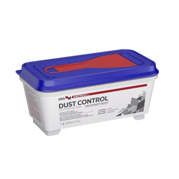 SHEETROCK Brand Dust Control Patch and Repair Compound Off-white Interior Patching Compound 1 Quart(s) Kit