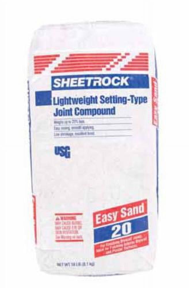 SHEETROCK Sheetrock 384214 Lightweight Joint Compound, 20, 18 lb, 30