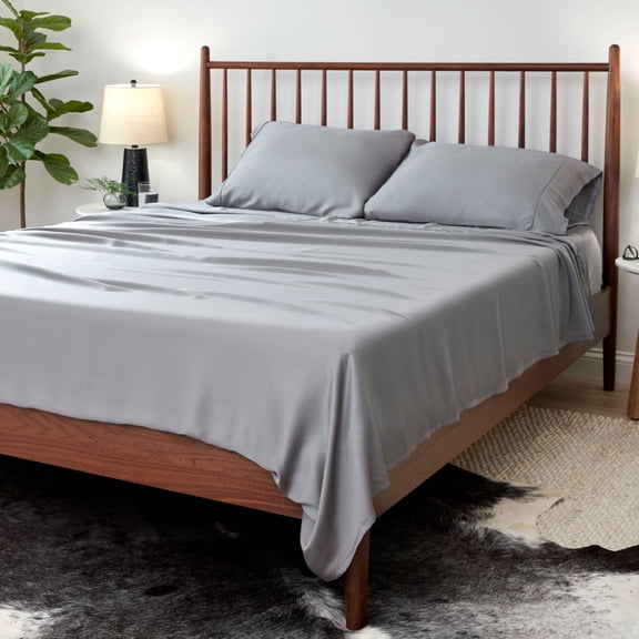 SHEEX Arctic AireMAX Tencel Cooling Sheet Set Charcoal - Queen