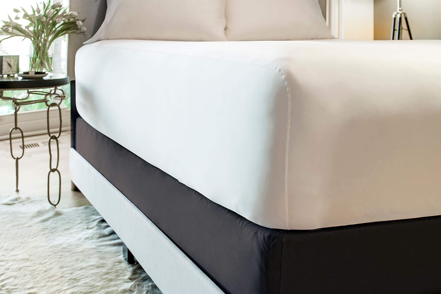 SHEEX - Original Performance Box Spring Wrap, Sleek Alternative to Dust ...