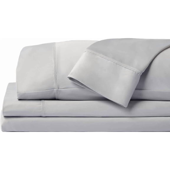 SHEEX Original Performance Cooling Sheets, Full Pearl Blue Oeko-TEX® Certified, Moisture-Wicking, Anti-Wrinkle, Deep Pocket, Breathable, Luxury Sheets for Hot Sleepers, Ultra-Soft