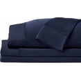 thumbnail image 1 of SHEEX Original Performance Cooling Sheets, King/Cal Navy Oeko-TEX® Certified, Moisture-Wicking, Anti-Wrinkle, Deep Pocket, Breathable, Luxury Sheets for Hot Sleepers, Ultra-Soft, 1 of 8