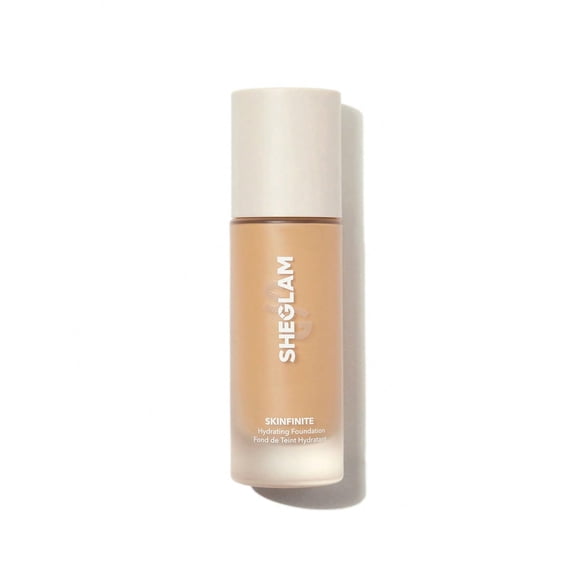SHEGLAM Skinfinite Flawless Dewy Hydrating Foundation Full Coverage Liquid Foundation - Nude