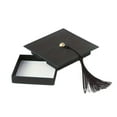 thumbnail image 1 of Graduation Gift Box with Tassel for Her Class of 2026 Graduation Hat Cap Box Gift Wrapping Grad Keepsake Memory Home Decor Black Box for College Graduate High School Party Favor Supply, 1 of 6