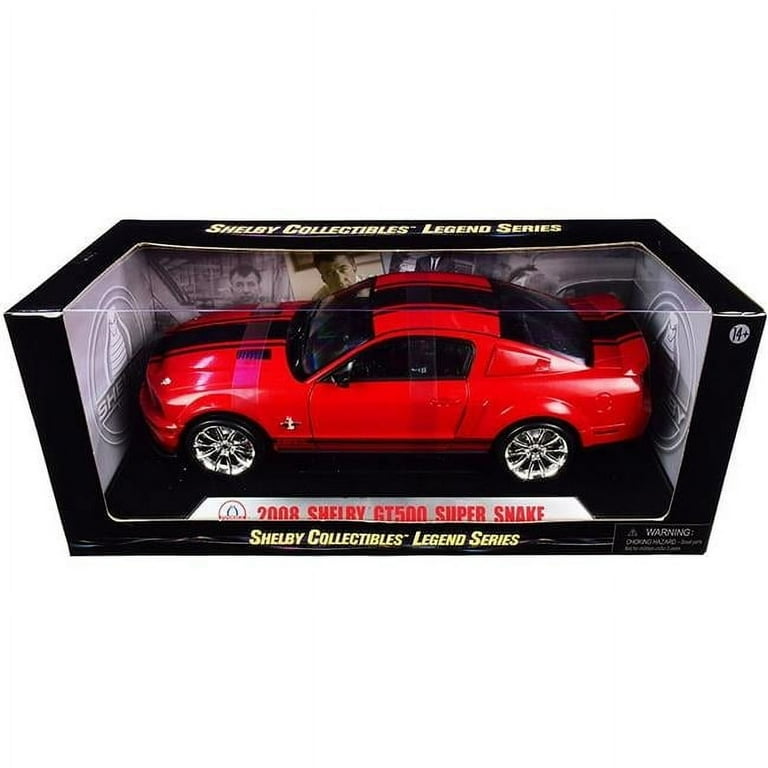 2008 Shelby GT ミニカー　フォード　マスタング　1/18 Amazon | Shelby Collectibles 1/18 GT500KR 2008年 Black COBRA