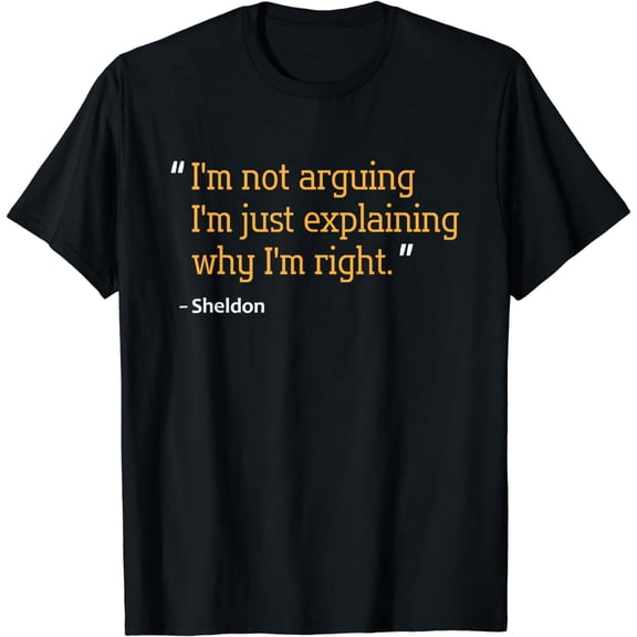 SHELDON Gift Quote Funny Birthday Personalized Name Idea T-Shirt