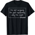 thumbnail image 1 of SHELDON Quote Funny Birthday Personalized Name Gift Idea T-Shirt, 1 of 3