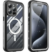 SHELLB0X For iPhone 15 Pro Max 6.7 inch Case Waterproof Heavy Duty MagSafe Magnetic Rugged Underwater Cover