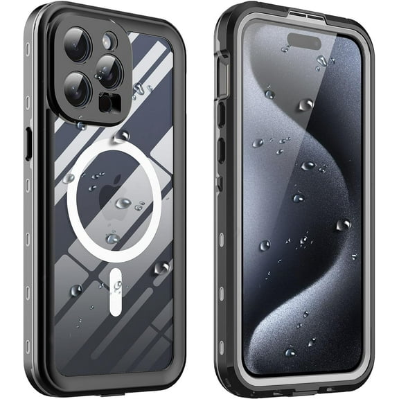 SHELLB0X For iPhone 15 Pro Max 6.7 inch Case Waterproof Heavy Duty MagSafe Magnetic Rugged Underwater Cover