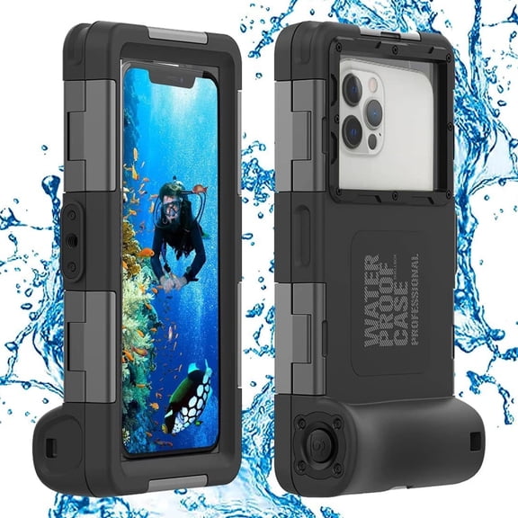 SHELLBOX Swimming 15M Waterproof Case Surfing Underwater Diving For iPhone/Samsung