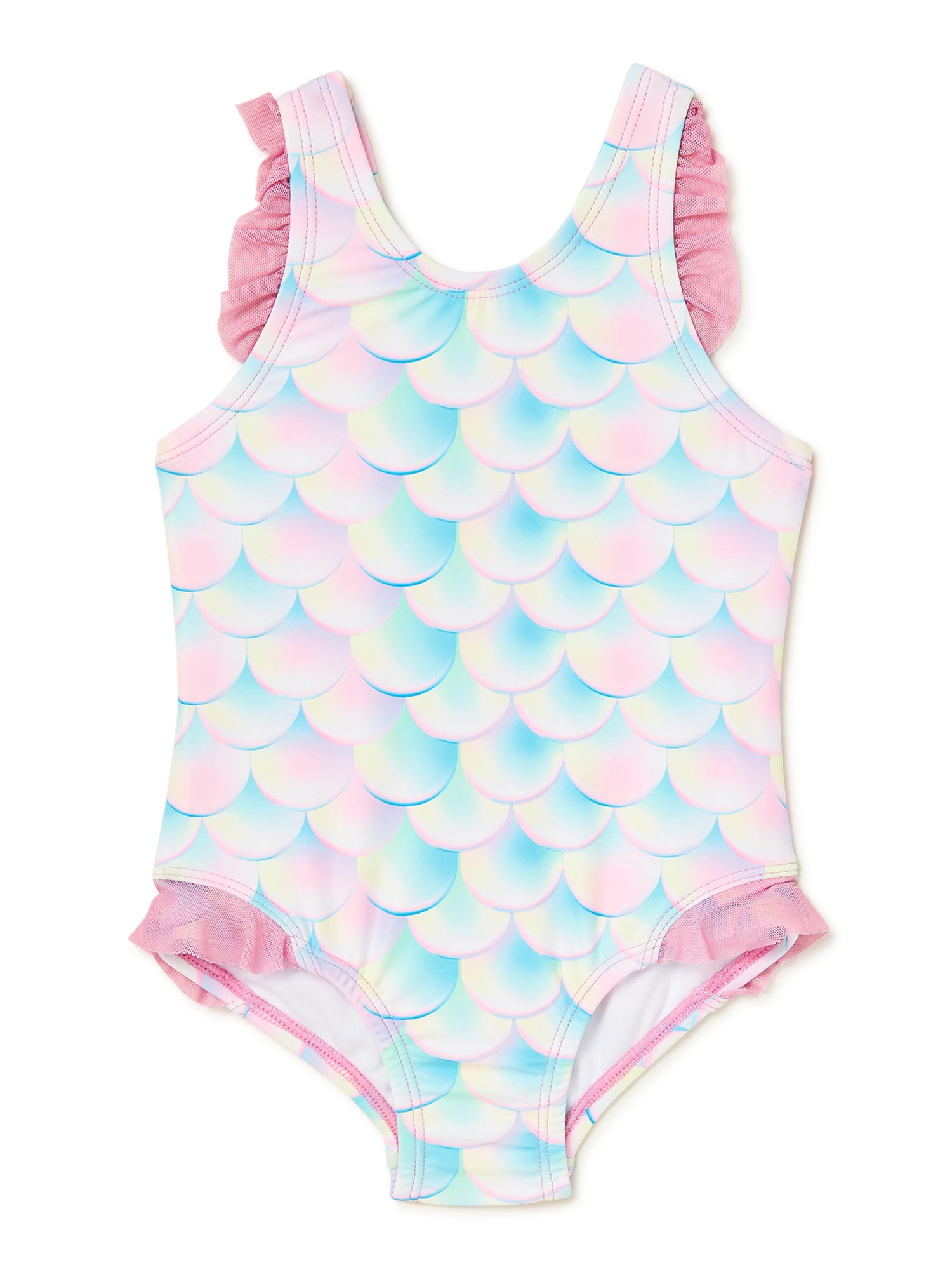 SHELLOHA Baby and Toddler Girls One Piece Swim Suit, UPF 50+, Sizes 12M-5T