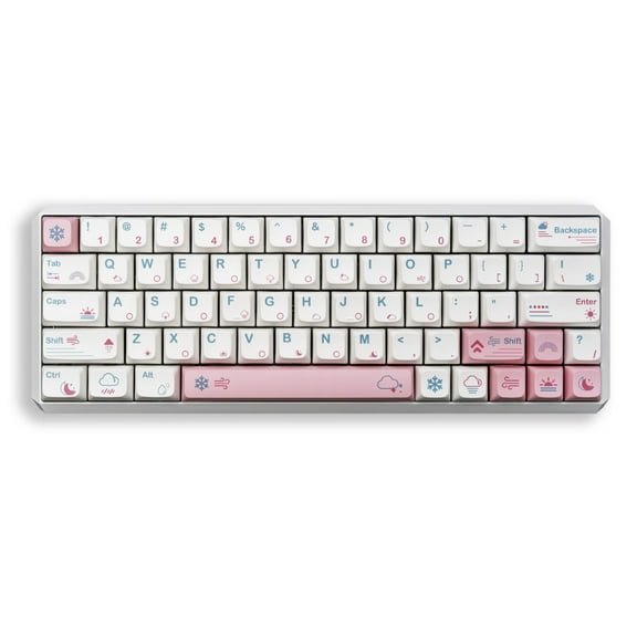 SHELLTON 141 Keys PBT Xda Universal Keycaps Keycaps for Cherry MX Mechanical Keyboard